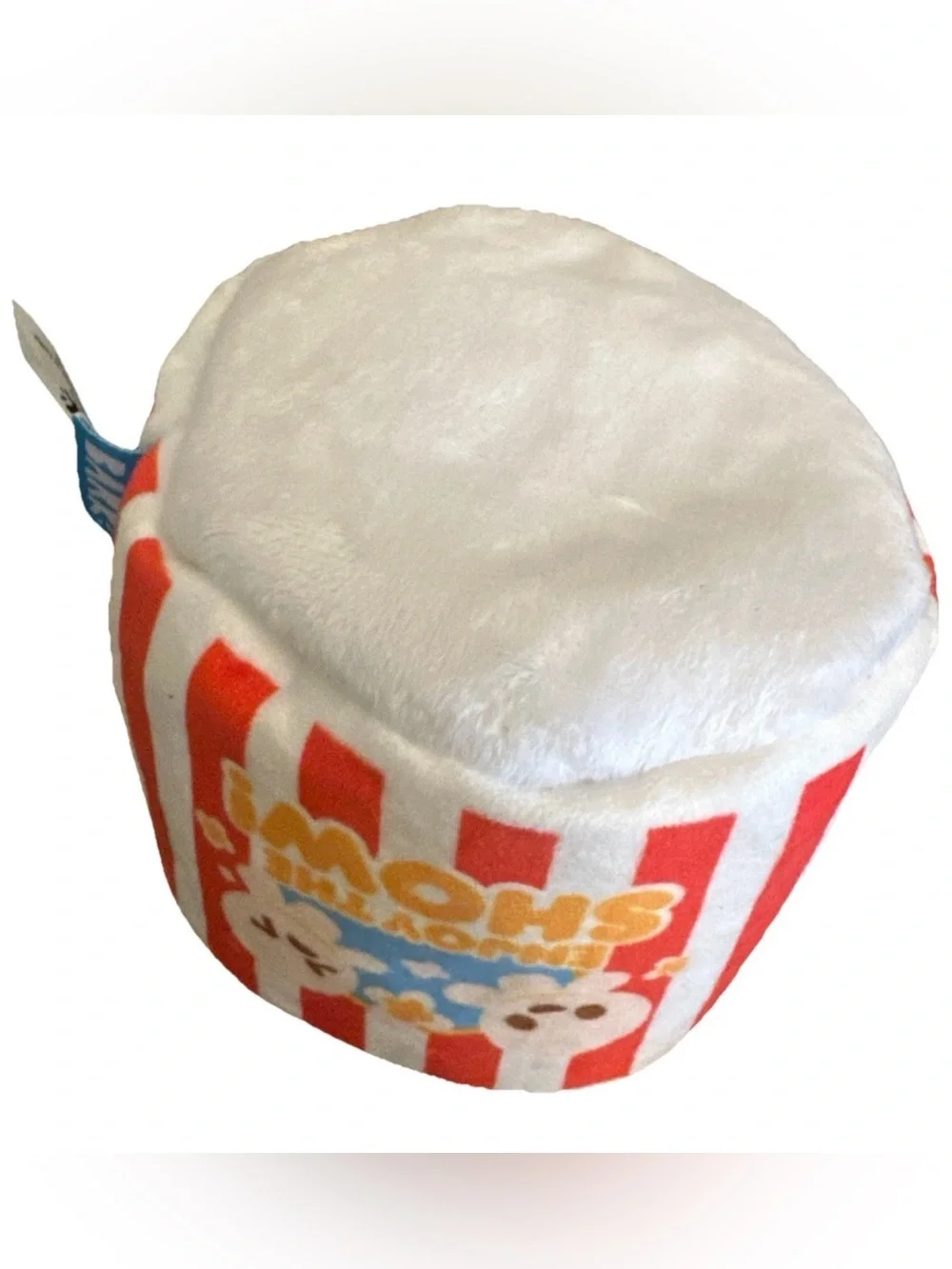Bark Box Buttered Chompcorn Popcorn Bucket Movies Plush 2 Piece Large Dog Toy